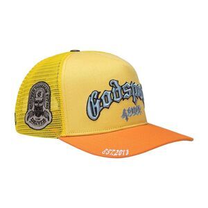 Godspeed Trucker Hat Forever Unisex Yellow 4EVERHAT